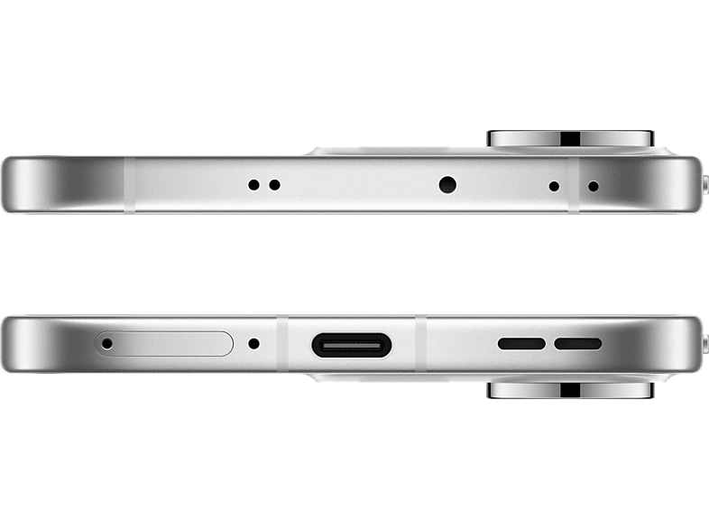 OPPO Reno14 — Smartphone, 512 GB, 12 GB RAM, 6000 mAh, Opal White, vista 9