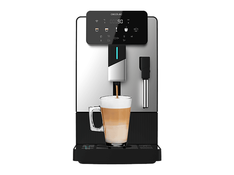 CECOTEC Cremmaet Steam — Cafetera superautomática, 1300W, Depósito 1.1L, Vaporizador, Negro, vista 2