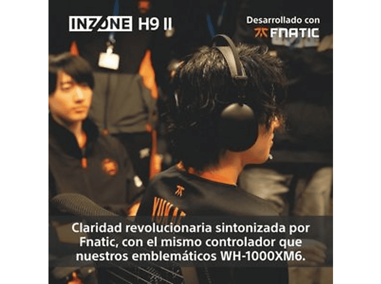 SONY INZONE H9 II — Auriculares gaming, Inalámbricos, Fnatic, Micrófono, Ligeros (ref. 1605834), vista 3
