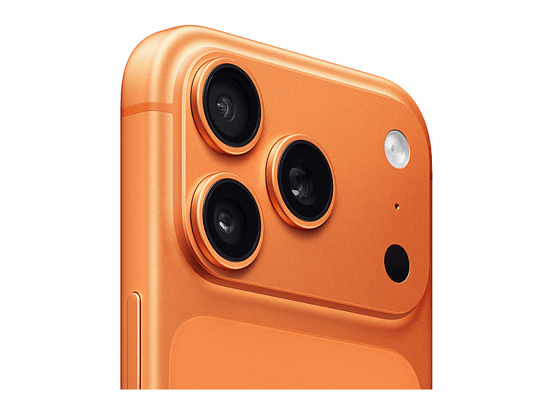 APPLE iPhone 17 Pro — Smartphone, 256 GB, Naranja cósmico, 5G, 6.3" OLED Super Retina XDR, vista 3