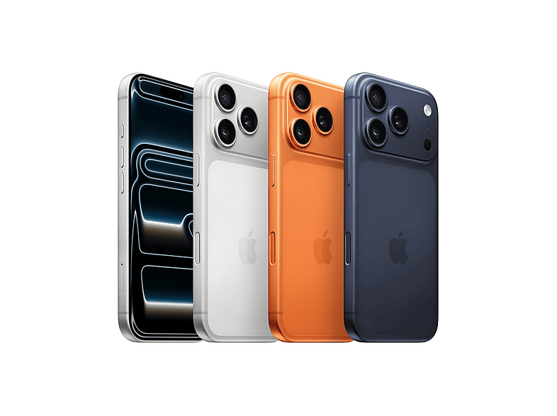 APPLE iPhone 17 Pro — Smartphone, 256 GB, Naranja cósmico, 5G, 6.3" OLED Super Retina XDR, vista 7