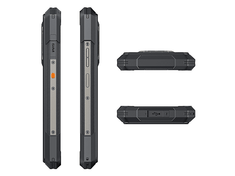 CUBOT — CUBOT KingKong X Pro, Black, Móvil Android, 256 GB, 12 GB RAM, 6,72" IPS, Dimensity 8200 (MT6896), 10200 mAh, Octa-Core Processor - 64 Bits, vista 4