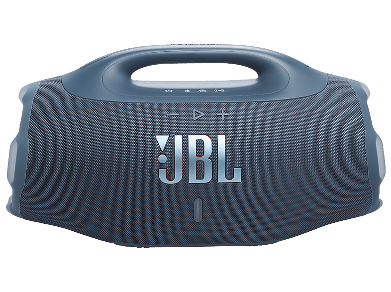 JBL Boombox 4 — Altavoz inalámbrico, 210 W, Bluetooth, Azul, AI Sound Boost
