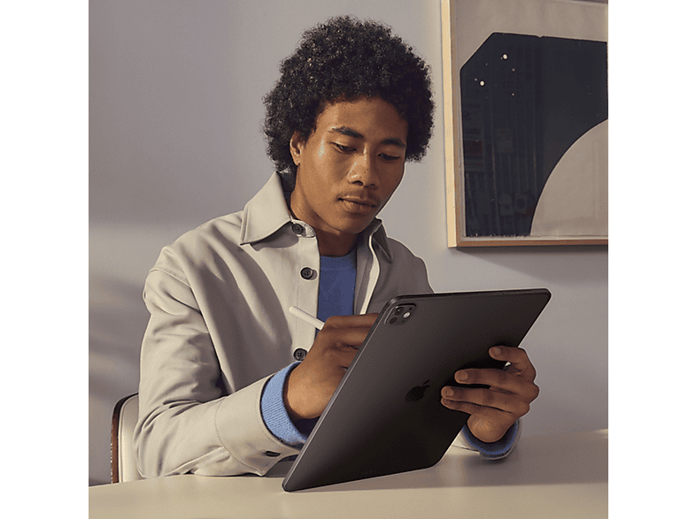 APPLE iPad Pro (2025) — Tablet, 265GB, Plata, 11", Chip M5, vista 5