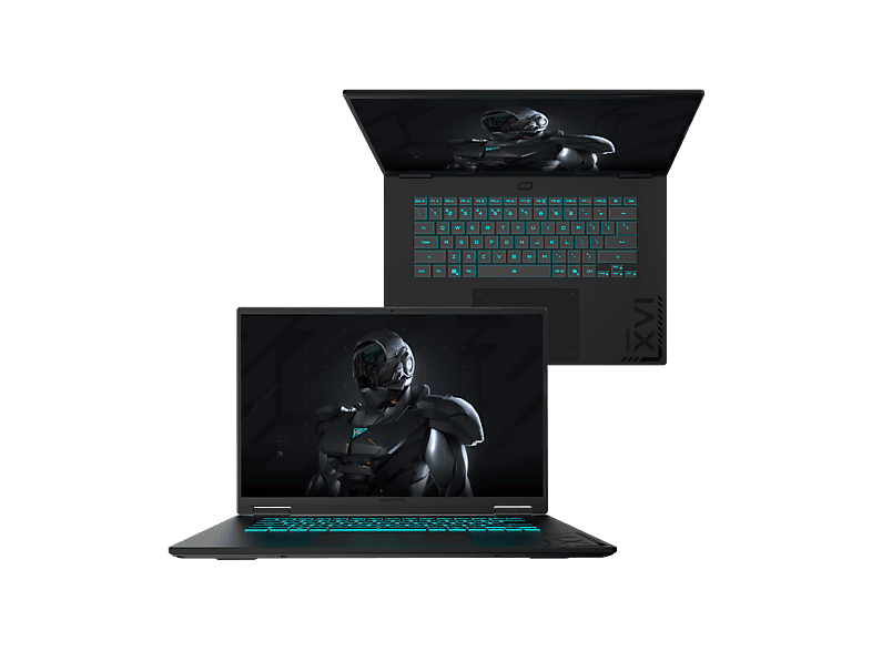 GIGABYTE A16 CVH — Portátil gaming, 32 GB RAM, 1 TB SSD, 16" Full-HD, Intel® Core™ i7-13620H, vista 3