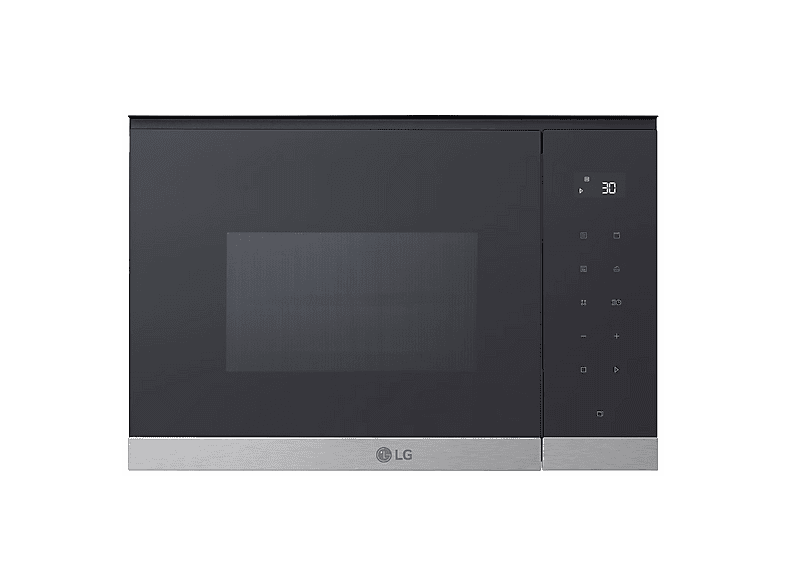LG MG7Z2593B — Microondas integrable, 900 W, Black, 8 potencia, 25 l