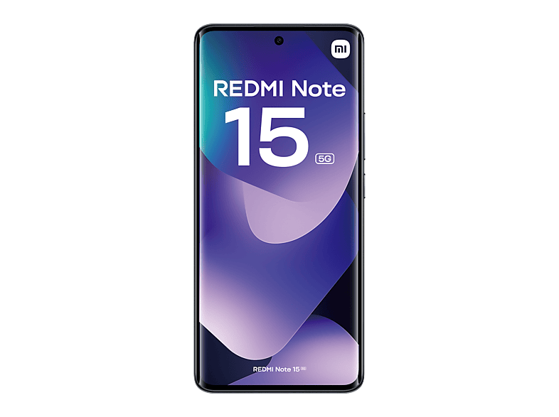 XIAOMI Redmi Note 15 5G — Smartphone, Negro, 256 GB, 8 GB RAM, 5520 mAh, vista 2