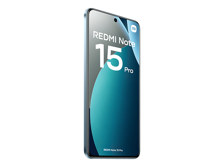 XIAOMI Redmi Note 15 Pro — Smartphone, 256 GB, 8 GB RAM, 6500 mAh, Azul glaciar, vista 5