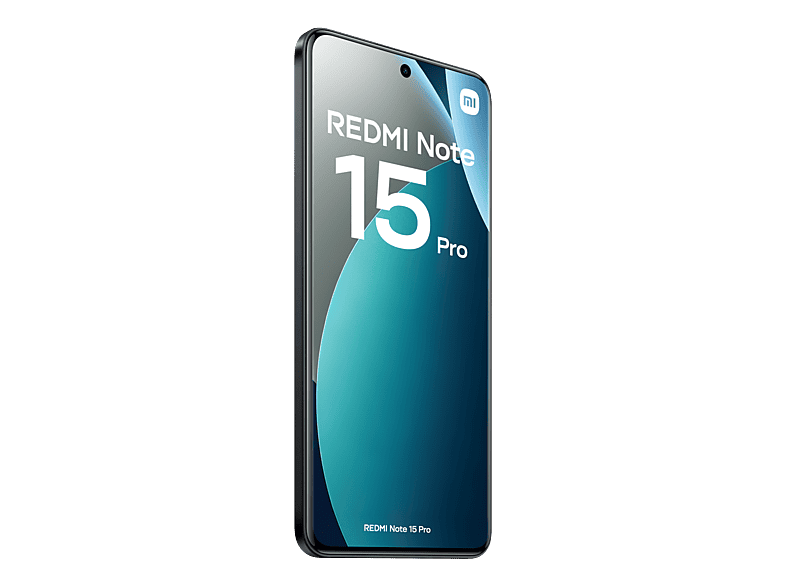 XIAOMI Redmi Note 15 Pro — Smartphone, Negro, 256 GB, 8 GB RAM, 6500 mAh, vista 5