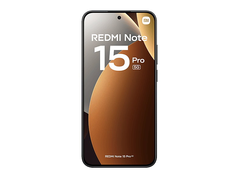 XIAOMI Redmi Note 15 Pro 5G — Smartphone, Negro, 512 GB, 12 GB RAM, 6580 mAh, vista 2