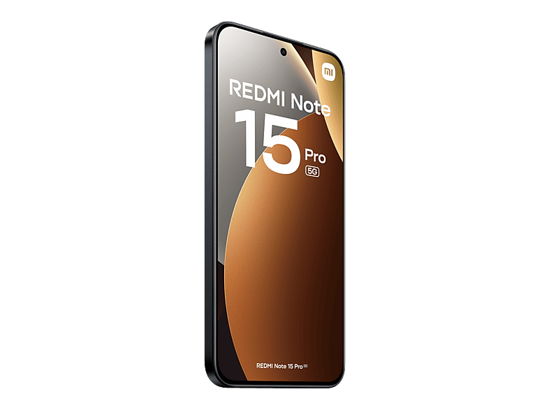 XIAOMI Redmi Note 15 Pro 5G — Smartphone, Negro, 512 GB, 12 GB RAM, 6580 mAh, vista 5