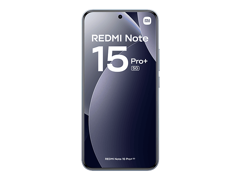 XIAOMI Redmi Note 15 Pro+ — Smartphone, 256 GB, 8 GB RAM, 6500 mAh, Azul glaciar, vista 2