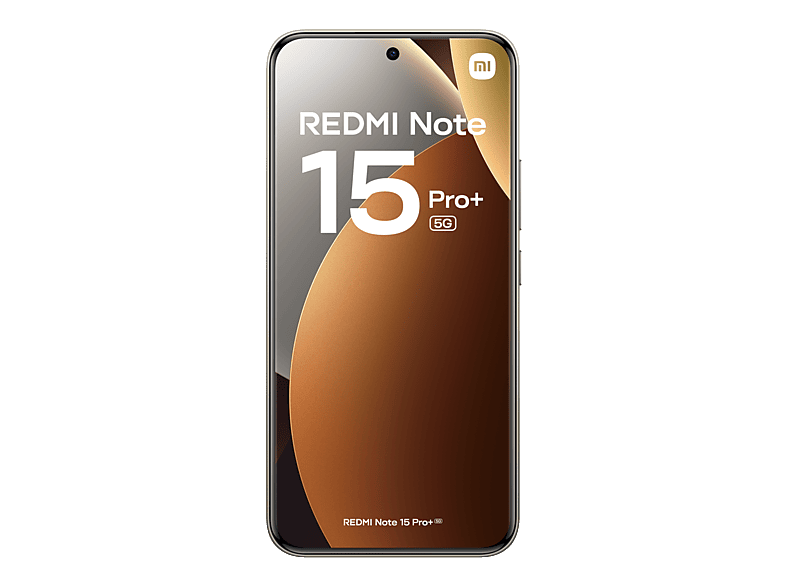 XIAOMI Redmi Note 15 Pro+ — Smartphone, 256 GB, 8 GB RAM, 6500 mAh, Mocha brown, vista 2