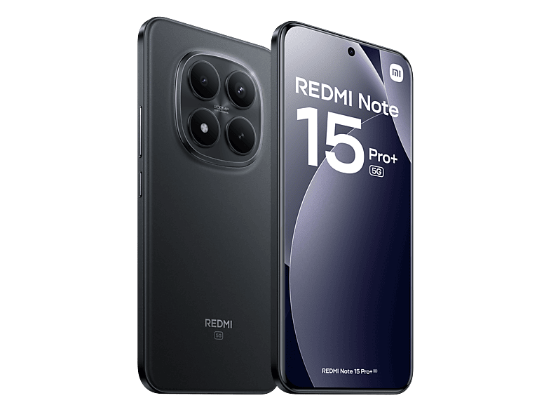 XIAOMI Redmi Note 15 Pro+ — Smartphone, Negro, 512 GB, 12 GB RAM, 6500 mAh, vista 4
