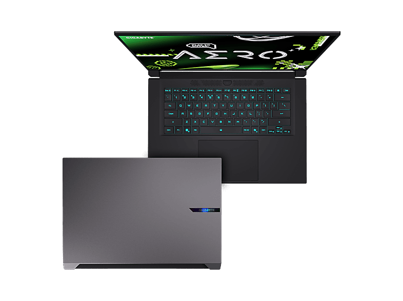 GIGABYTE AERO X16 2WHA3ESC65AH Copilot+ PC — Portátil gaming, 32GB RAM, 2TB SSD, 16" WQXGA, AMD Ryzen AI 9 HX 370, vista 6