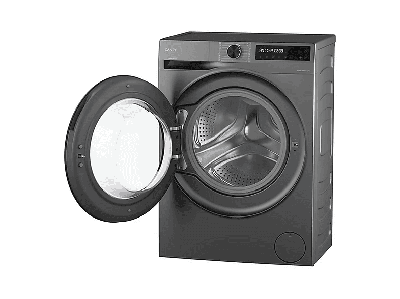 CANDY BR 48SBL6G-S — Lavadora carga frontal, 8 kg, Inverter, Plata, 1400 rpm, vista 5