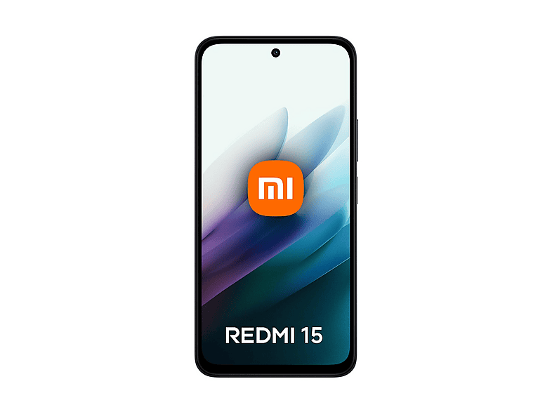 XIAOMI Redmi 15 — Smartphone, Black, 256 GB, 8 GB RAM, 7000 mAh