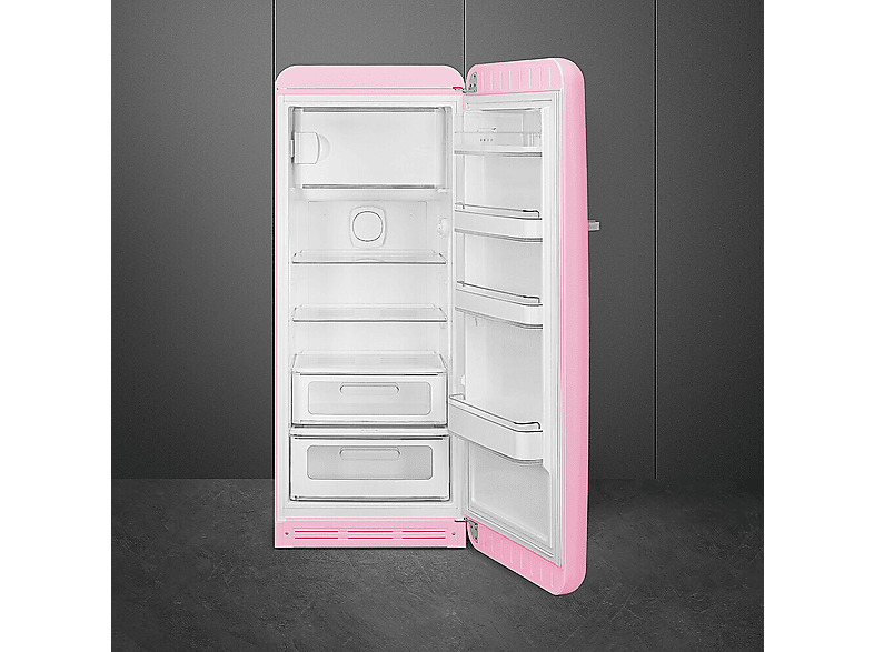 SMEG FAB28RPK6 — Frigorífico una puerta, Altura 153 cm, Rosa, Dinámico (con ventilador), Capacidad 270 l, vista 9