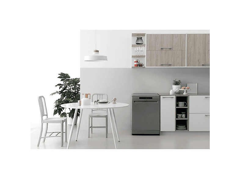 INDESIT I0FD641AX — Lavavajillas integrable 60 cm, 14 servicios, 10 programas, 600 mm, Grey, vista 4
