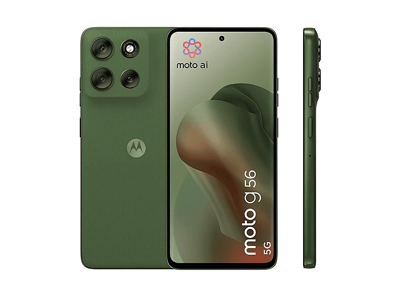 MOTOROLA Moto G56 5G — Smartphone, Verde, 256 GB, 8 GB RAM, 120 Hz