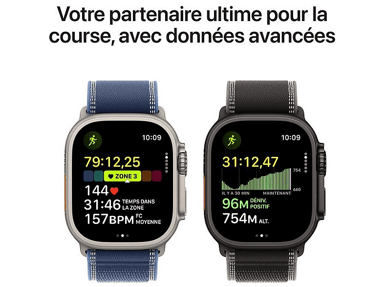 APPLE Watch Ultra 3 — Smartwatch, Titanio, Negro, vista 5
