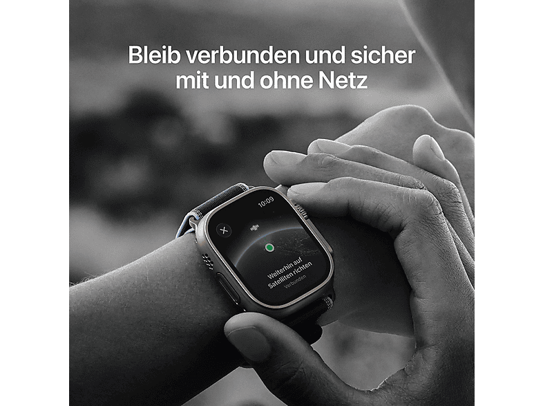 APPLE Watch Ultra 3 — Smartwatch, Titanio, Negro, vista 8