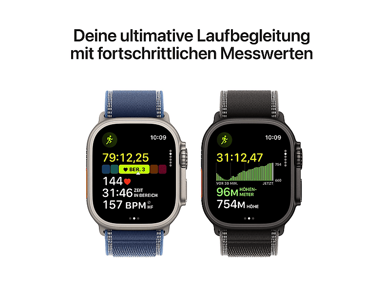 APPLE Watch Ultra 3 — Smartwatch, Titanio, Negro, vista 9