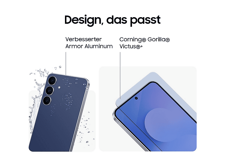SAMSUNG S25 FE 6.7P/5G/8N/8+128GB/B — Smartphone, Negro, 8 GB RAM, 4900 mAh, Móvil Android, vista 8
