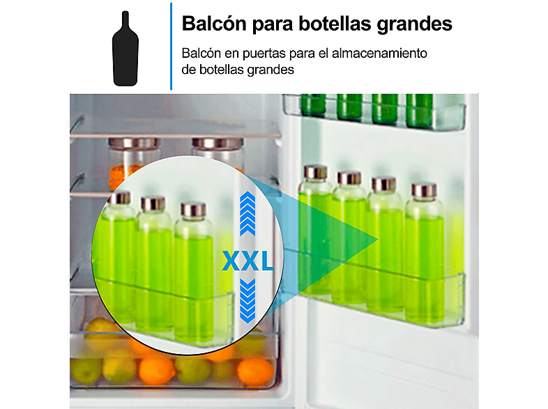 MIDEA MDRT489MTE02E — Frigorífico dos puertas, 172.4 cm Alto, Inverter, Inox, No Frost, vista 11