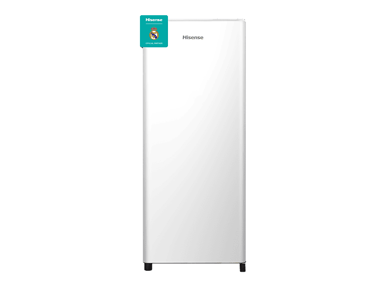 HISENSE RR220D4BWE — Frigorífico una puerta, Cíclico, 126.5 cm, 165 L, Blanco