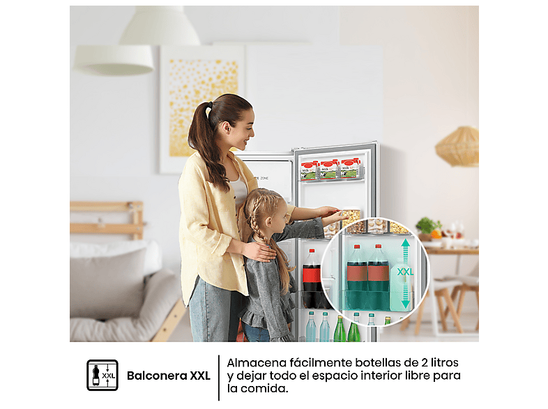 HISENSE RR220D4BWE — Frigorífico una puerta, Cíclico, 126.5 cm, 165 L, Blanco, vista 9