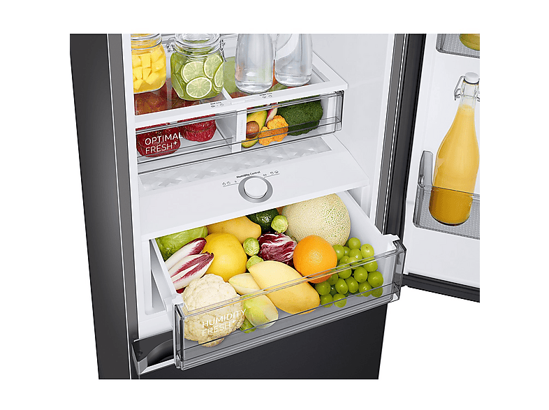 SAMSUNG Bespoke AI RB34C775CB1/EF — Frigorífico combi, 185.3 cm, Grafito, Total No Frost, 344 l, vista 5