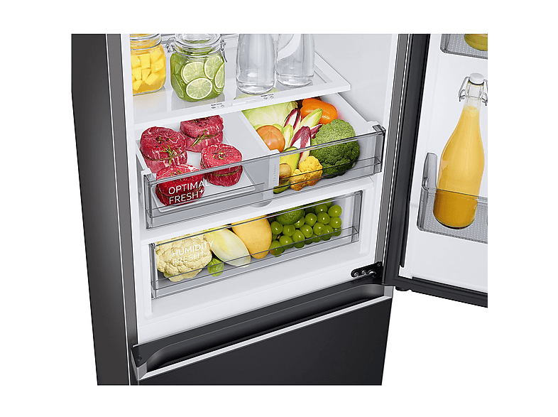 SAMSUNG Bespoke AI RB34C775CB1/EF — Frigorífico combi, 185.3 cm, Grafito, Total No Frost, 344 l, vista 8