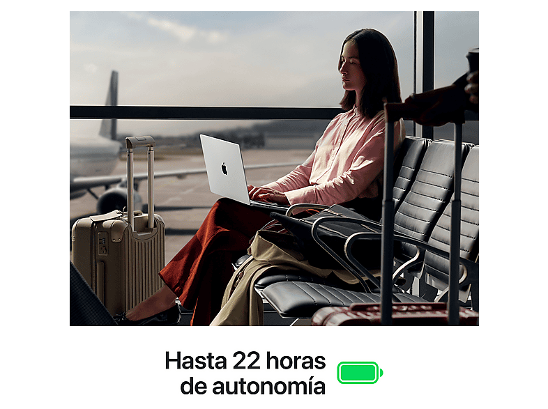 APPLE MacBook Pro (2026) 14.2" Liquid Retina XDR — Portátil, 24GB RAM, 1TB SSD, Plata, Chip M5 Pro Apple, vista 5