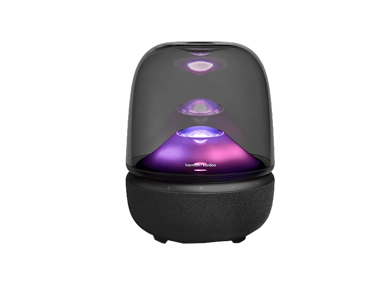 HARMAN KARDON Aura Studio 5 — Altavoz bluetooth, 160 W, Negro, Iluminación Ambiental