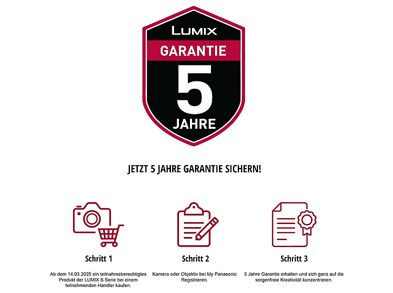 PANASONIC Lumix S1 II — Cámara EVIL, Black, 24,1 megapixel, CMOS, 6K, vista 4