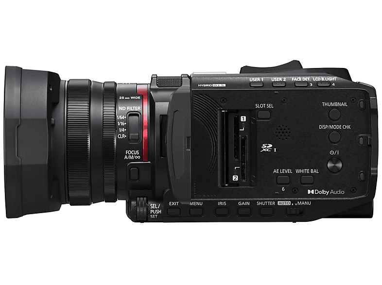 PANASONIC — Videocámara, Negro, HC-X1200 PANASONIC, vista 3