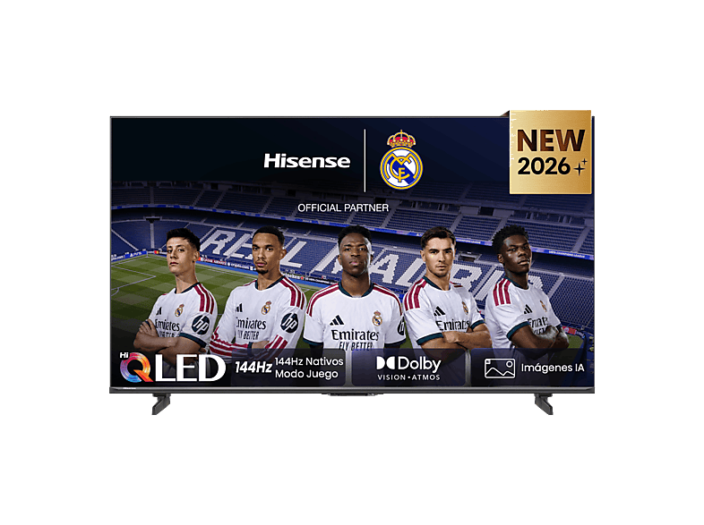 HISENSE 65E7S PRO — TV QLED 65", 144Hz Nativos, Negro, QLED 4K, Smooth Motion IA