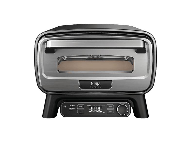 NINJA Artisan MO201EU — Mini horno, 1760 W, Plata, Hasta 370 ºC, 4 Programas