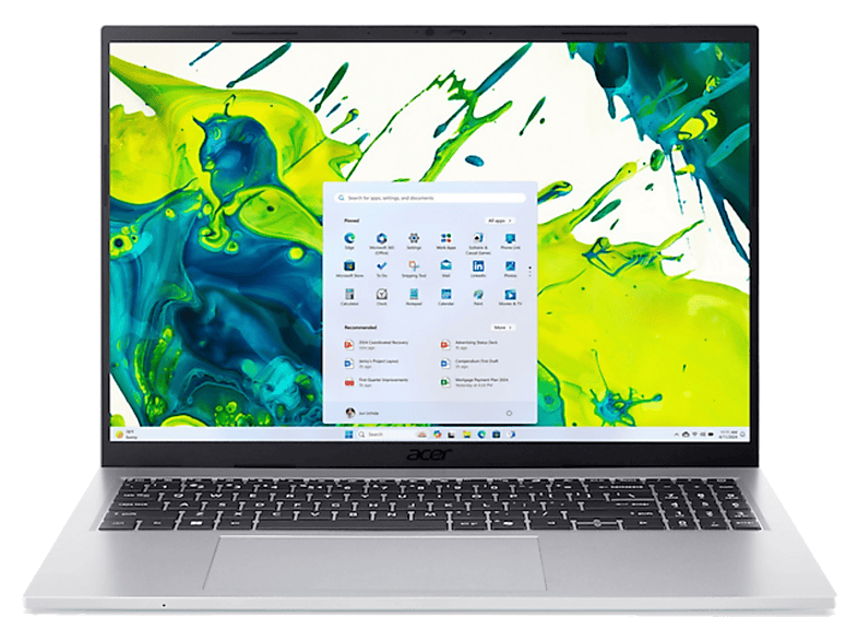 ACER Aspire Go 16 AG16-71P-95VE — Portátil, 16GB RAM, 512 GB SSD, 16" WUXGA, Intel® Core™ i9-13900H