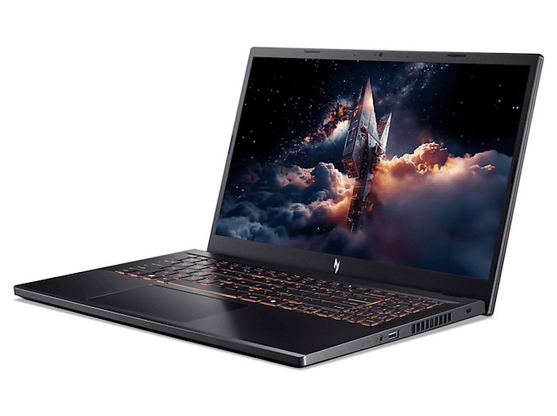 ACER Nitro V 16 AI ANV16-42-R39B — Portátil gaming, 16GB RAM, 512 GB SSD, 16" WUXGA, AMD Ryzen™ 7 260, vista 3