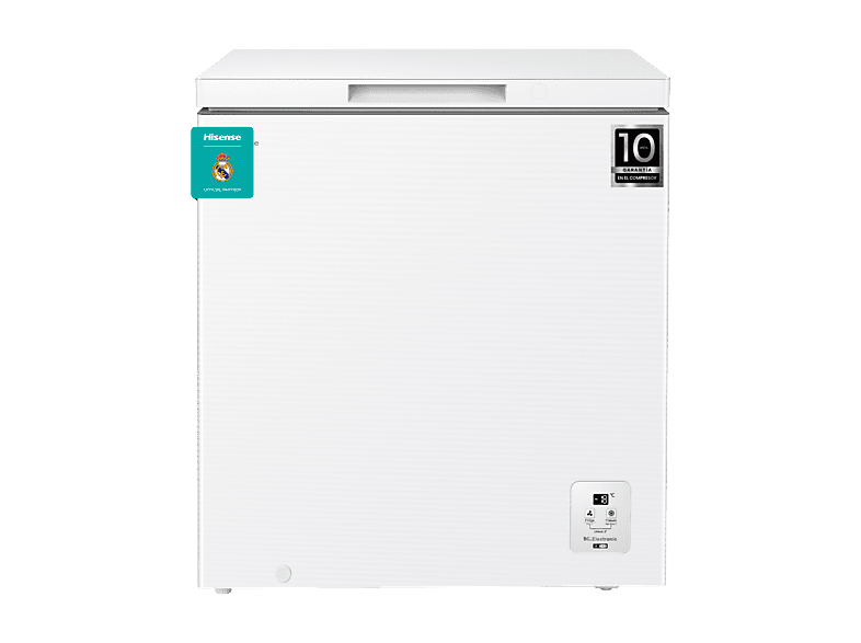 HISENSE FT200N1AWDL — Congelador horizontal, 85.8 cm, Blanco, 198 l, Congelador Convertible