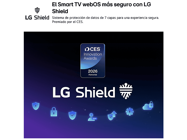 LG 43NU850B6LA — TV LED 43", Negro, UHD 4K, Procesador Inteligente α7 AI Processor 4K Gen9, Smart TV, vista 13
