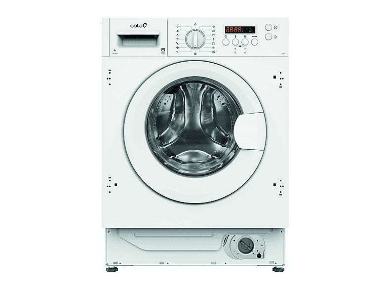 CATA LI 08015 — Lavadora integrable, 8 kg, 16 programas, Blanco