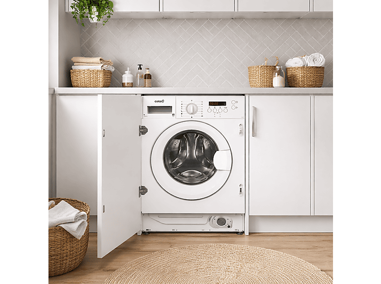 CATA LI 08015 — Lavadora integrable, 8 kg, 16 programas, Blanco, vista 8