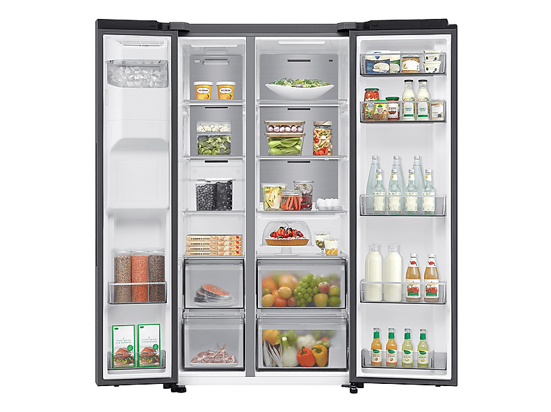 SAMSUNG RS70F64KDT — Frigorífico americano, Mono, Altura 1784 mm, Grey, No Frost, vista 2