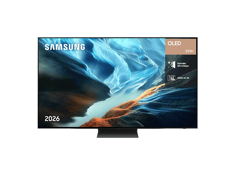 SAMSUNG TQ77S93HATXXC — TV OLED 77", Negro, OLED 4K, NQ4 AI Gen3, Smart TV