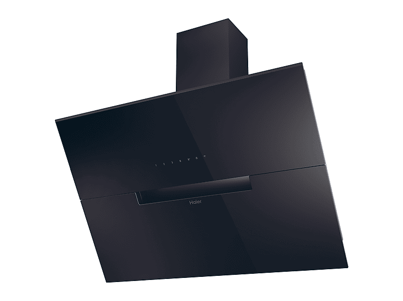 HAIER HADG9CBS4BWIFI — Campana decorativa, 5 velocidades, 624 m³/h, 900 mm, Negro, vista 2
