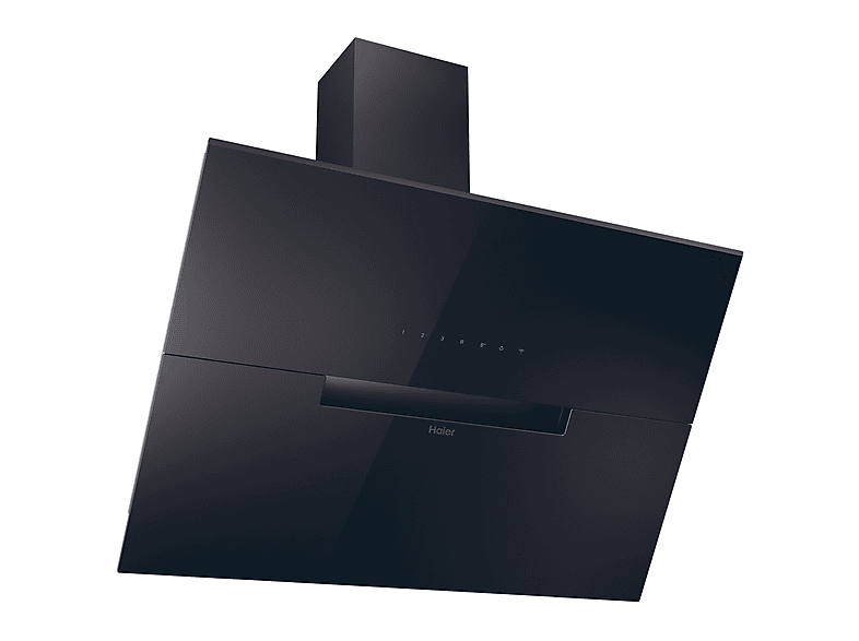 HAIER HADG9CBS4BWIFI — Campana decorativa, 5 velocidades, 624 m³/h, 900 mm, Negro, vista 3