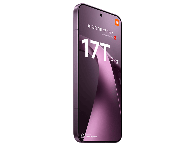 XIAOMI 17T Pro — Smartphone, Morado, 512 GB, 12 GB RAM, 7000 mAh, vista 4